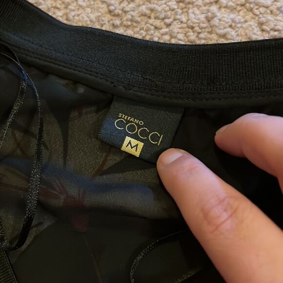 Stefano cocci floral blouse M - Picture 7 of 8